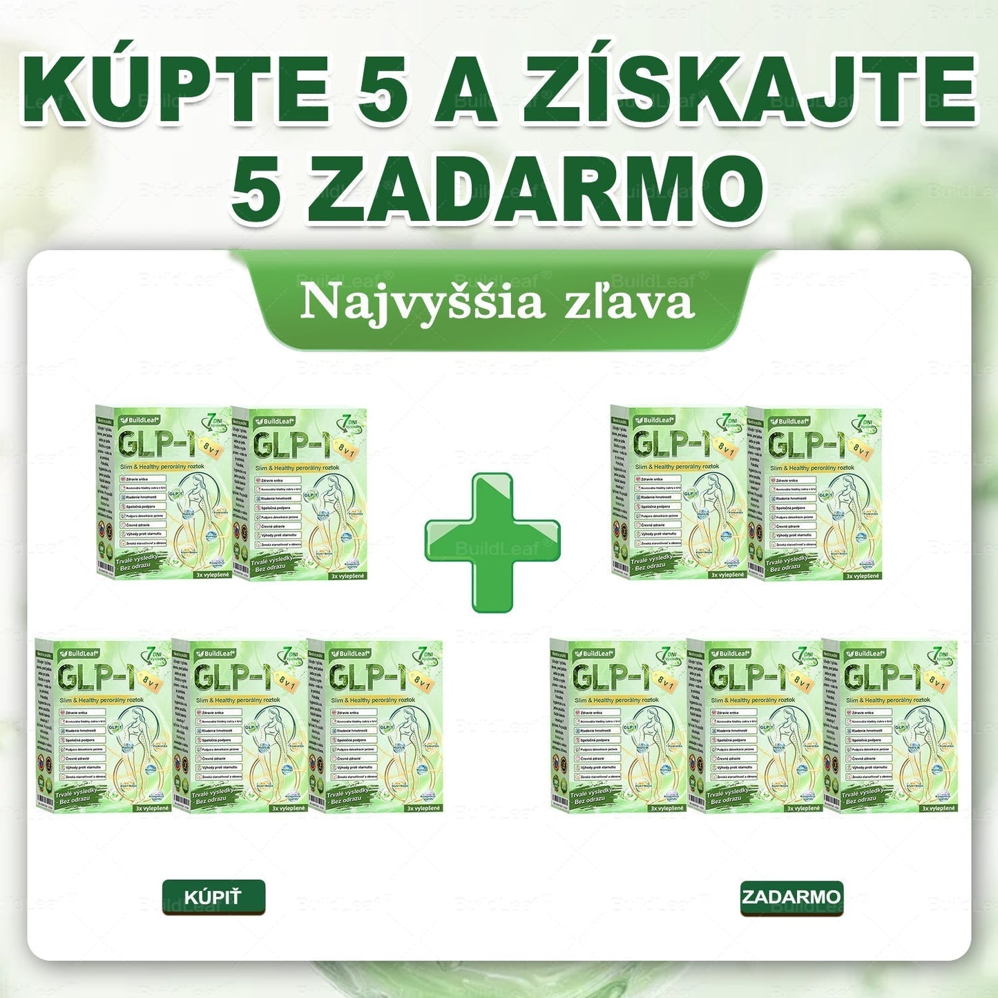 ✨ Už len 5 balení zostáva! Využi teraz extra zľavu 50%! Získaš späť svoju postavu a zdravie! Ak to teraz zmeškáš, o rok môže byť už neskoro! 💥🔥