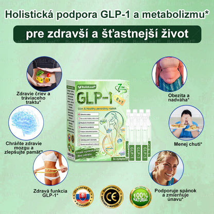 🧑‍⚕️🧑‍⚕️BuildLeaf® GLP-1 8-v-1 Fit & Vital Perorálny Roztok (Len raz denne, viditeľné zmeny už za 7 dní) Pre obezitu, kardiovaskulárne ochorenia, cukrovku, spánkové apnoe, zdravie čriev, problémy s kĺbmi a ďalšie