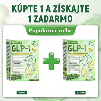 🧑‍⚕️🧑‍⚕️BuildLeaf® GLP-1 8-v-1 Fit & Vital Perorálny Roztok (Len raz denne, viditeľné zmeny už za 7 dní) Pre obezitu, kardiovaskulárne ochorenia, cukrovku, spánkové apnoe, zdravie čriev, problémy s kĺbmi a ďalšie