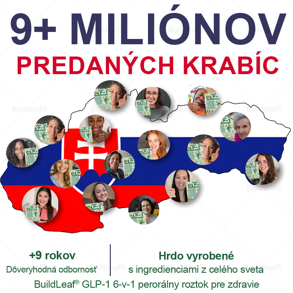 🍏🍏🍏BuildLeaf® GLP-1 6-v-1 Fit & Vital Perorálny Roztok ✅ (Len raz denne, viditeľné zmeny už za 7 dní) Pre obezitu, kardiovaskulárne ochorenia, cukrovku, spánkové apnoe, zdravie čriev, problémy s kĺbmi a ďalšie